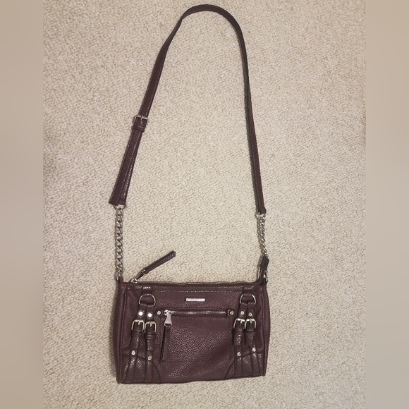 Dana Buchman Handbags - Dana Buchman Crossbody Burgundy Purse/Hand Bag